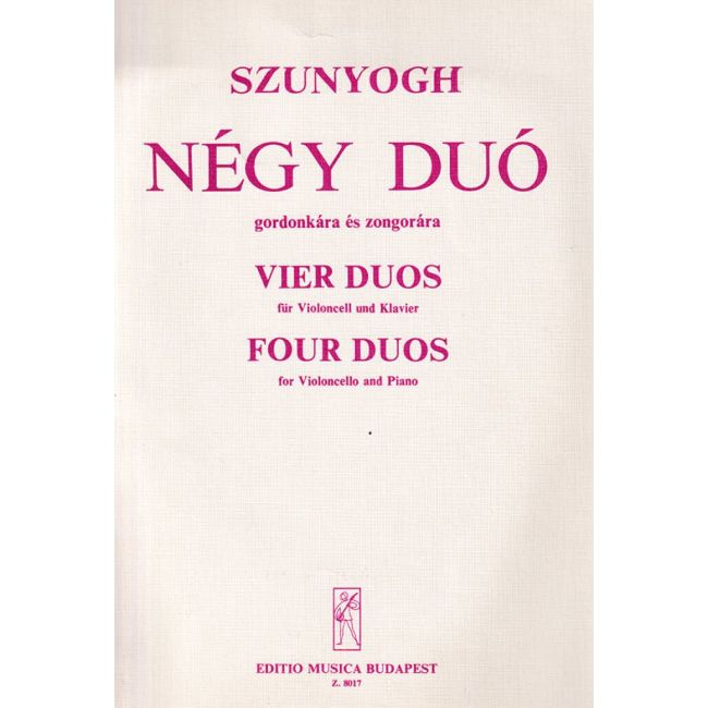 Szunyogh, Balázs - Four Duos