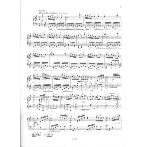 Mozart, Wolfgang Amadeus - Sonata No. 11 C major, K 284b
