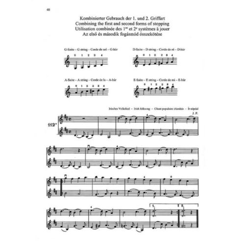Szervansky, Sandor, Jardanyi, - Violin Tutor Vol.1