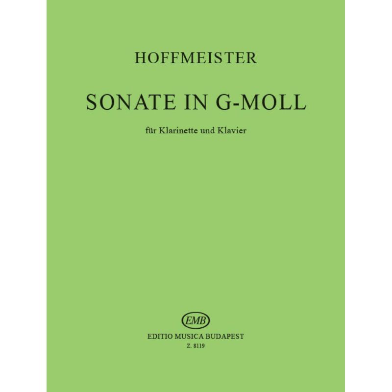 Hoffmeister, Franz Anton - Sonata in G minor