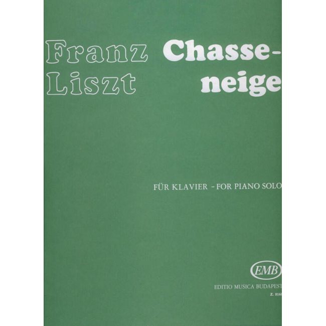 Liszt, Franz - Chasse-neige (piano)