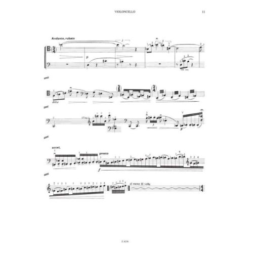 Lendvay, Kamilló - Pezzo Concertato