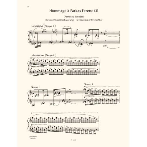 Kurtág, György - Games Vol.3 (piano)