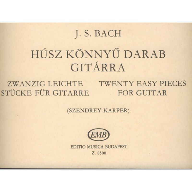 Bach pieces for guitar hotsell