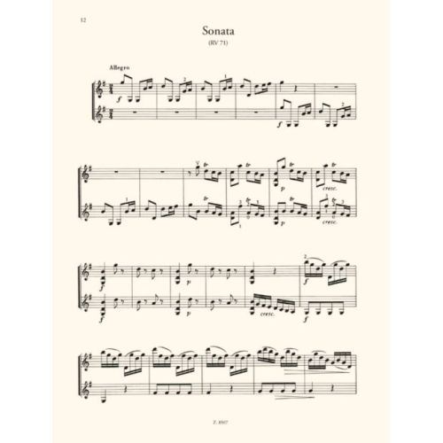 Vivaldi, Antonio - Sonate a due violini, RV 68, 70, 71, 77
