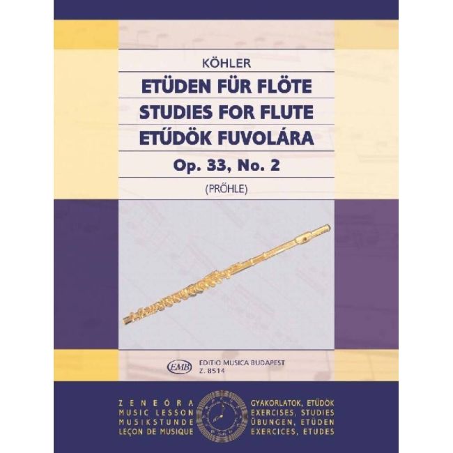 Köhler, Ernesto - Studies for Flute Vol.2