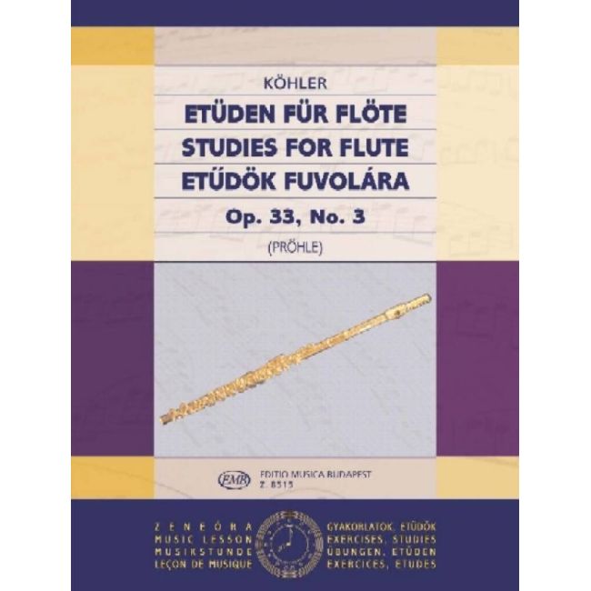 Köhler, Ernesto - Studies for Flute Vol.3