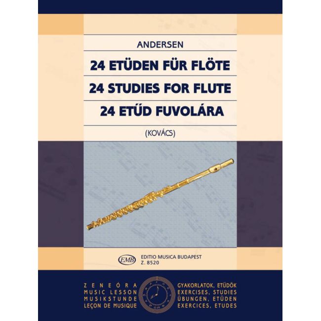 Andersen, Joachim - 24 Studies for flute