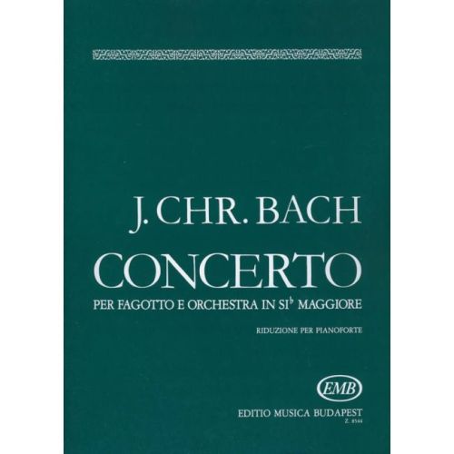 Bach, Johann Christian - Concerto in B flat major bassoon/pno