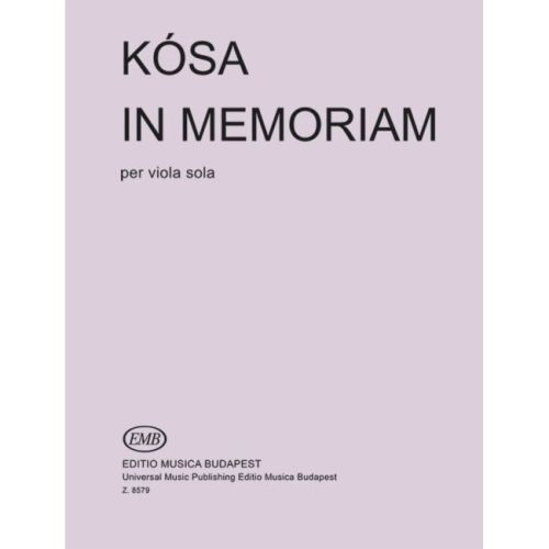 Kosa, G. - In memoriam...