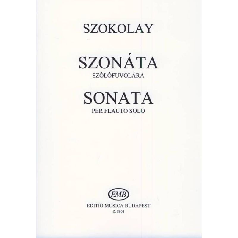 Szokolay, Sándor - Sonata