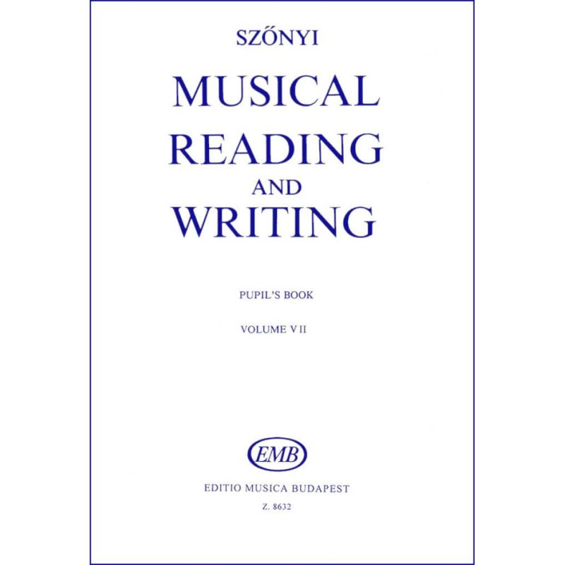 Szönyi, Erzsébet - Musical Reading and Writing Vol.7