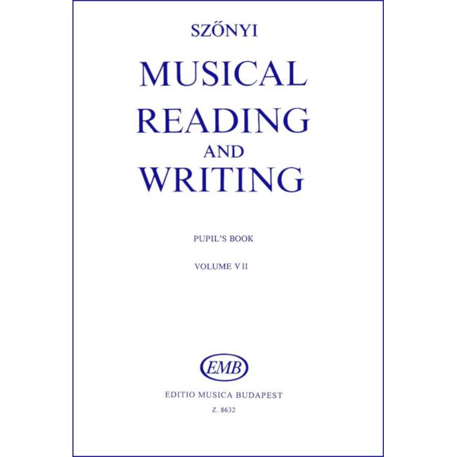 Szönyi, Erzsébet - Musical Reading and Writing Vol.7