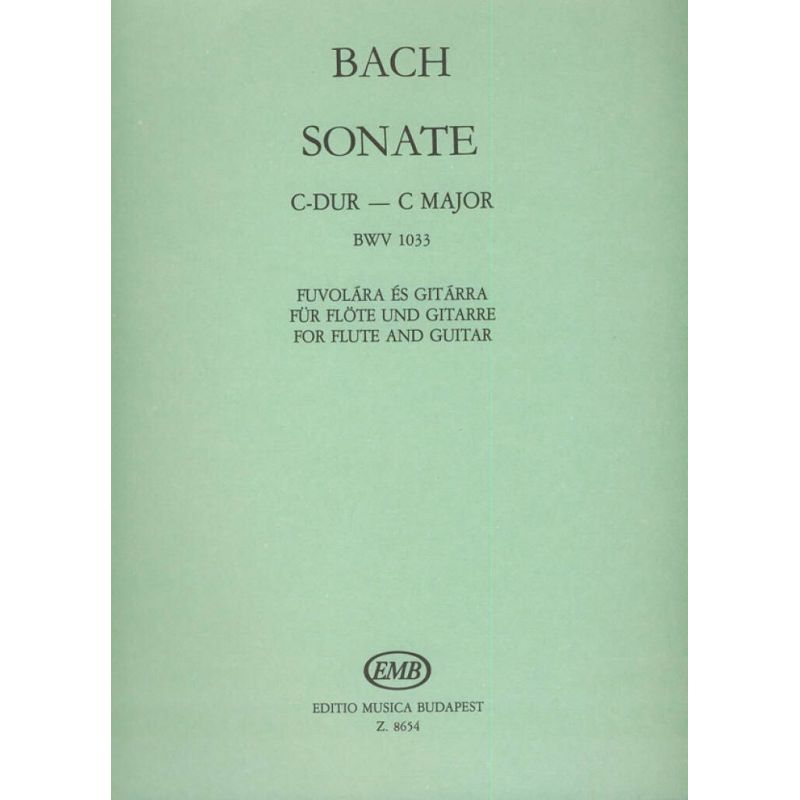 Bach, Johann Sebastian - Sonata in C major BWV 1033