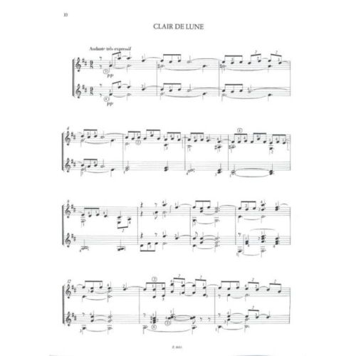 Debussy, Claude - Six Pieces