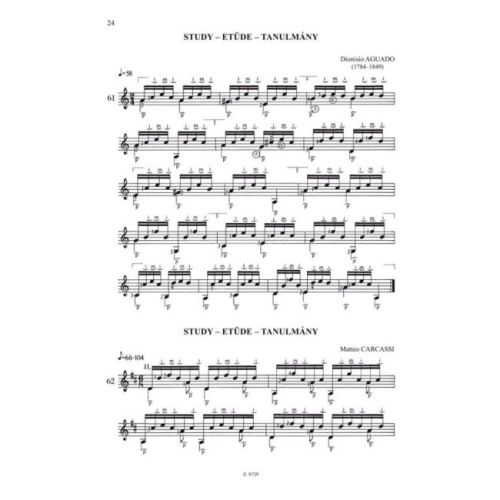 Szendrey-Karper, László - Guitar Exercises and Pieces Vol.1