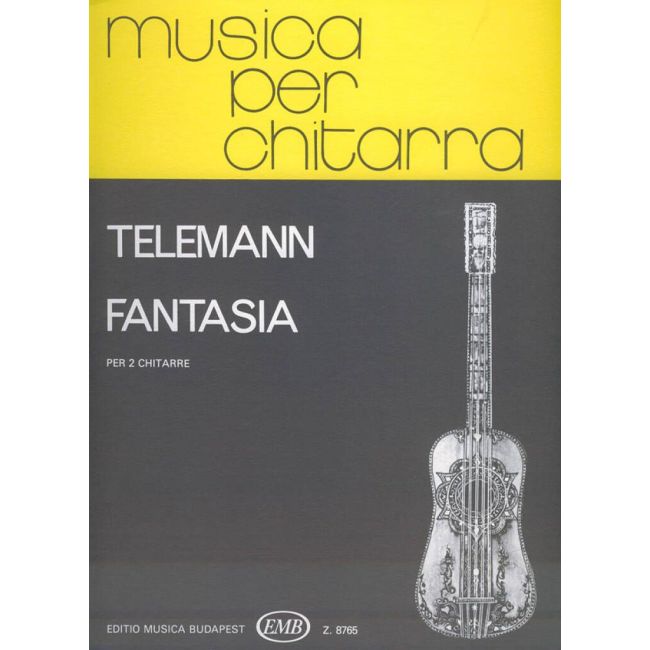 Telemann, Georg Philipp - Fantasia (two guitars)