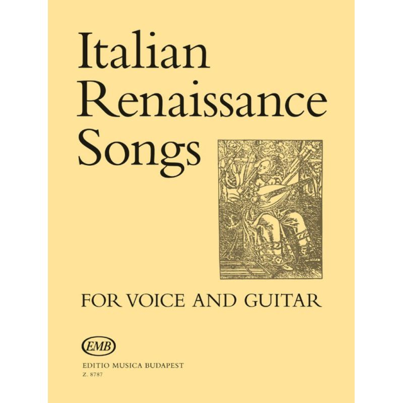 Various - Italian Renaissance Songs (voice & gtr)