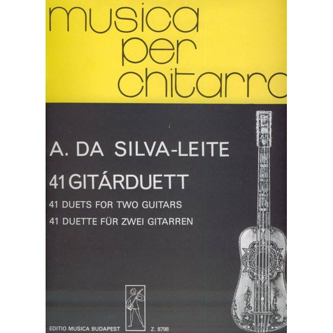 Silva-Leite, Antonio da - 41 Duets for two guitars