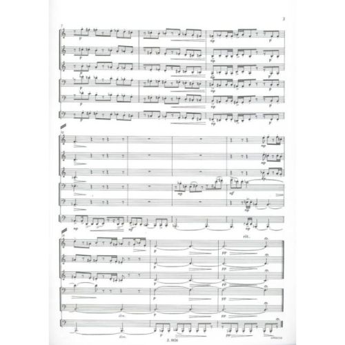 Szokolay, Sándor - Miniatures for brass sextet
