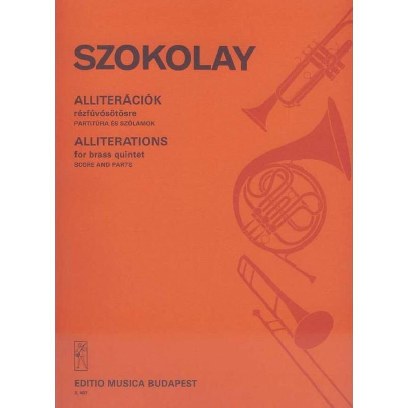 Szokolay, Sándor - Alliterations for brass quintet