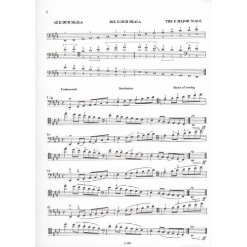 Montag, Lajos - Double Bass Tutor Vol.5