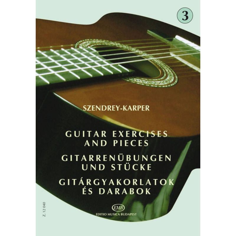 Szendrey-Karper, László - Guitar Exercises Vol.3