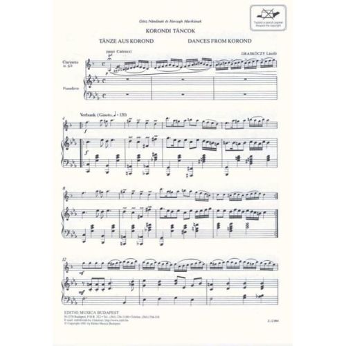 Draskóczi, László - Dances from Korond
