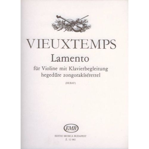 Vieuxtemps, Henri - Lamento