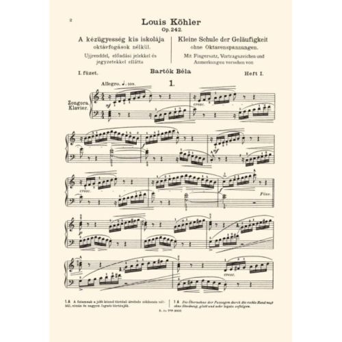 Köhler, Louis - Little School of Velocity