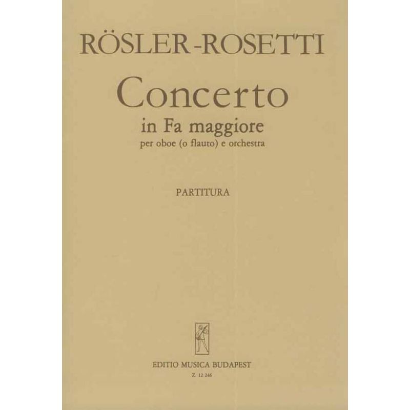 Arpad & Rosetti - Concerto in Fa maggiore