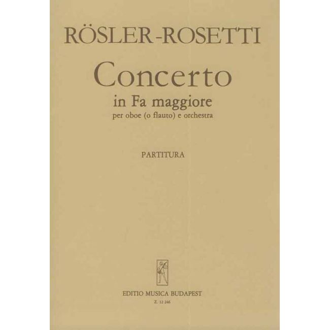 Arpad & Rosetti - Concerto in Fa maggiore