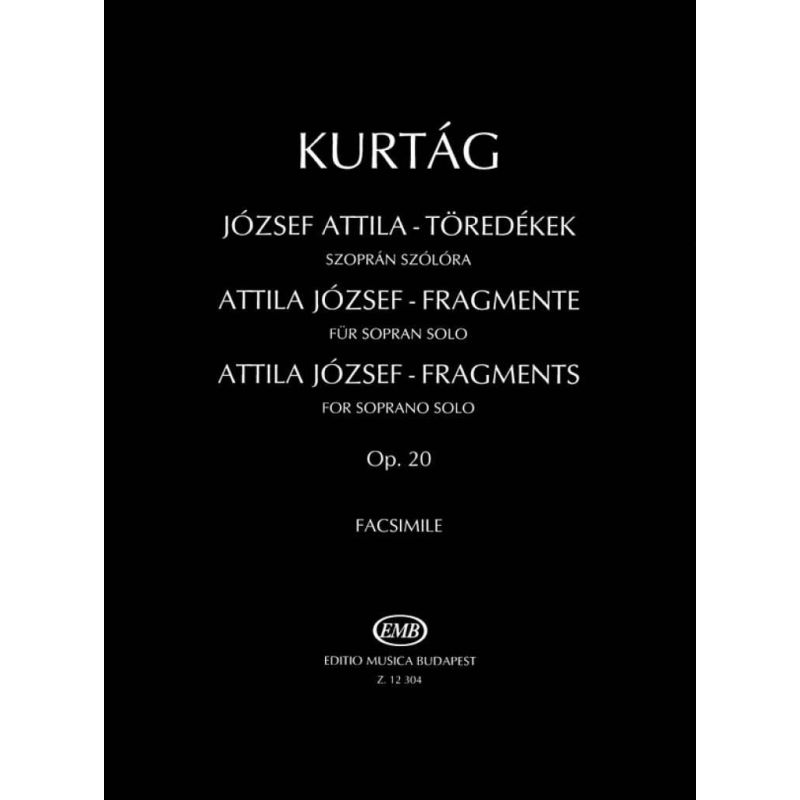 Kurtág, György - Attila Jozsef Fragments