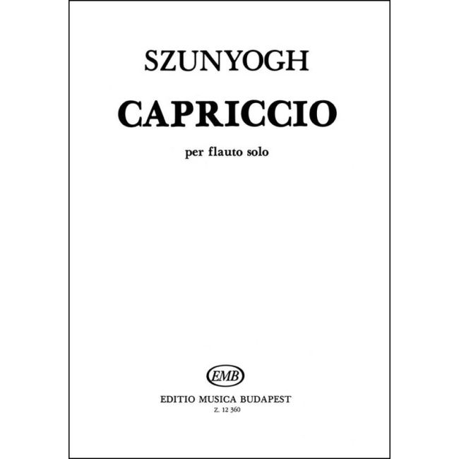 Szunyogh, Balázs - Capriccio per flauto solo