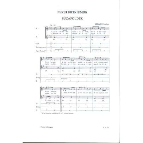 Szönyi, Erzsébet - Biciniums Vol.5