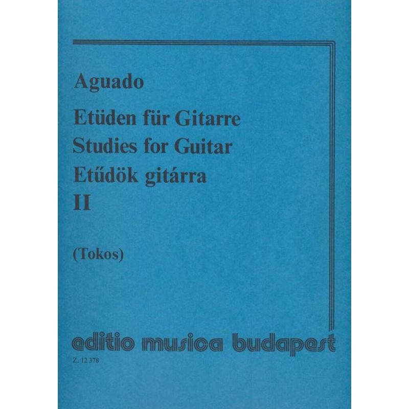 Aguado, Dionisio - Studies for guitar Vol.2