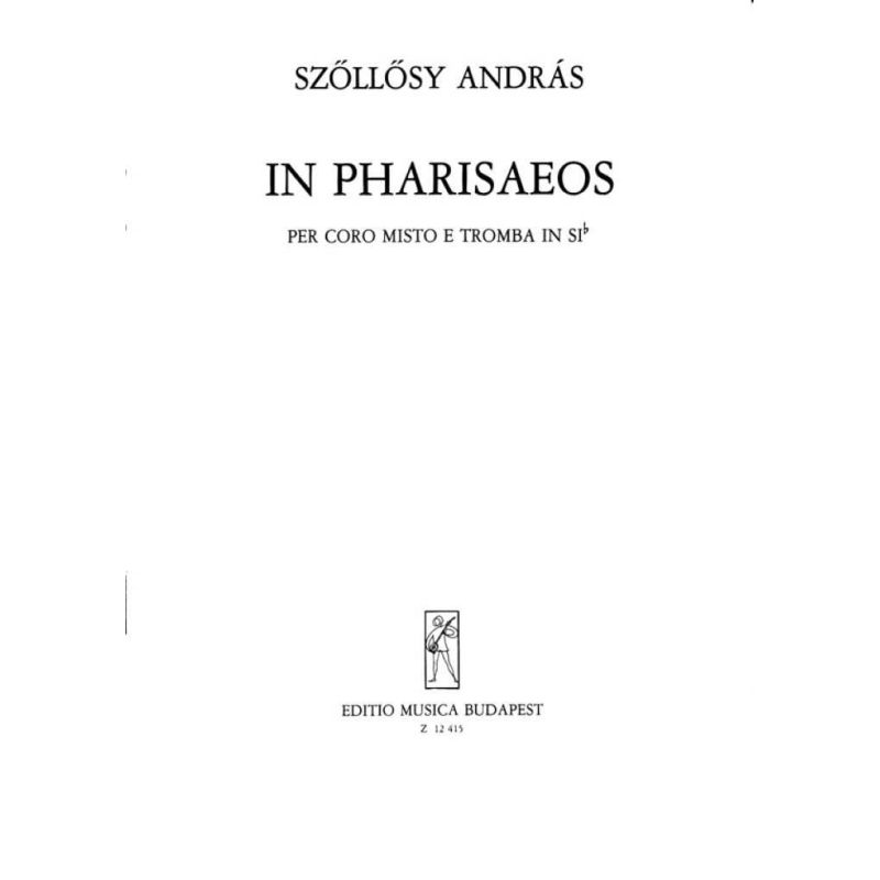 Szöllösy, András - In Pharisaeos