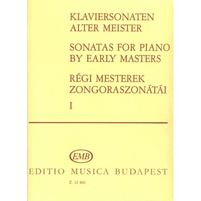 Andrasne, Dr. Benyei - Sonatas by the early masters Vol.1