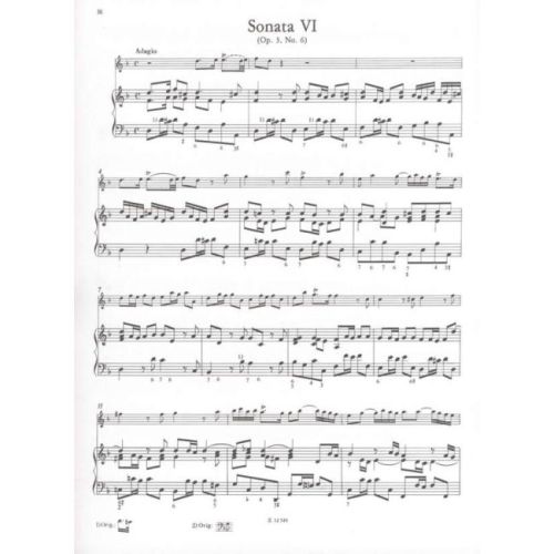 Loeillet, Jean-Baptiste - 12 Sonaten fur Flote e Basso Continuo, o