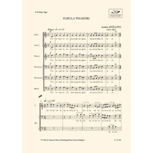 Szöllösy, András - Fabula Phaedri