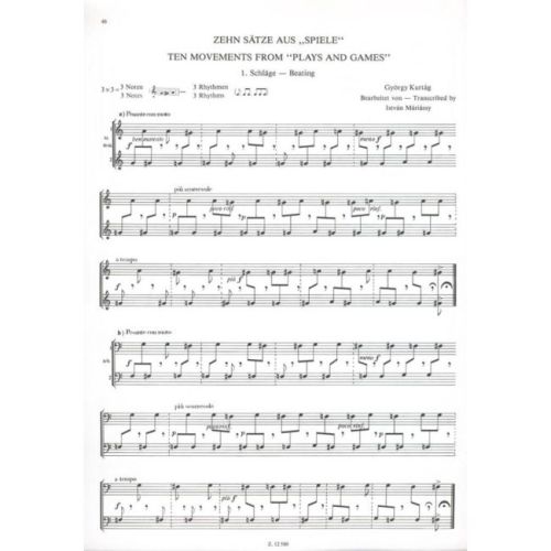 Zilcz & Mariassy - An Introduction to Ensemble Playing Vol.