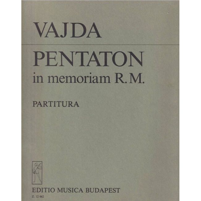 Vajda, János - Pentaton in memoriam R. M.