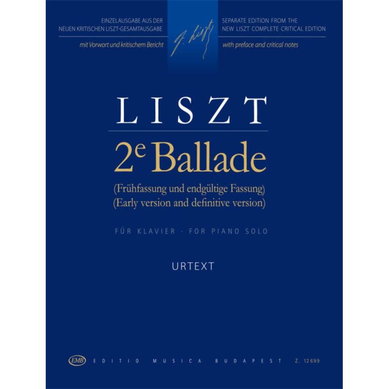 Liszt, Franz - 2re Ballade