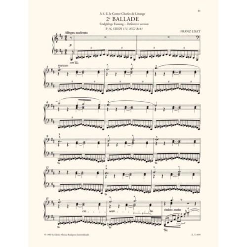 Liszt, Franz - 2re Ballade
