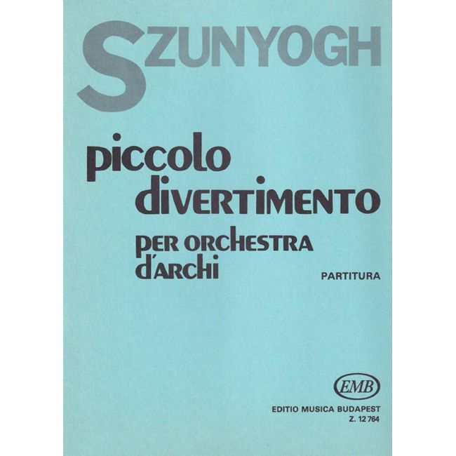 Szunyogh, Balázs - Piccolo divertimento