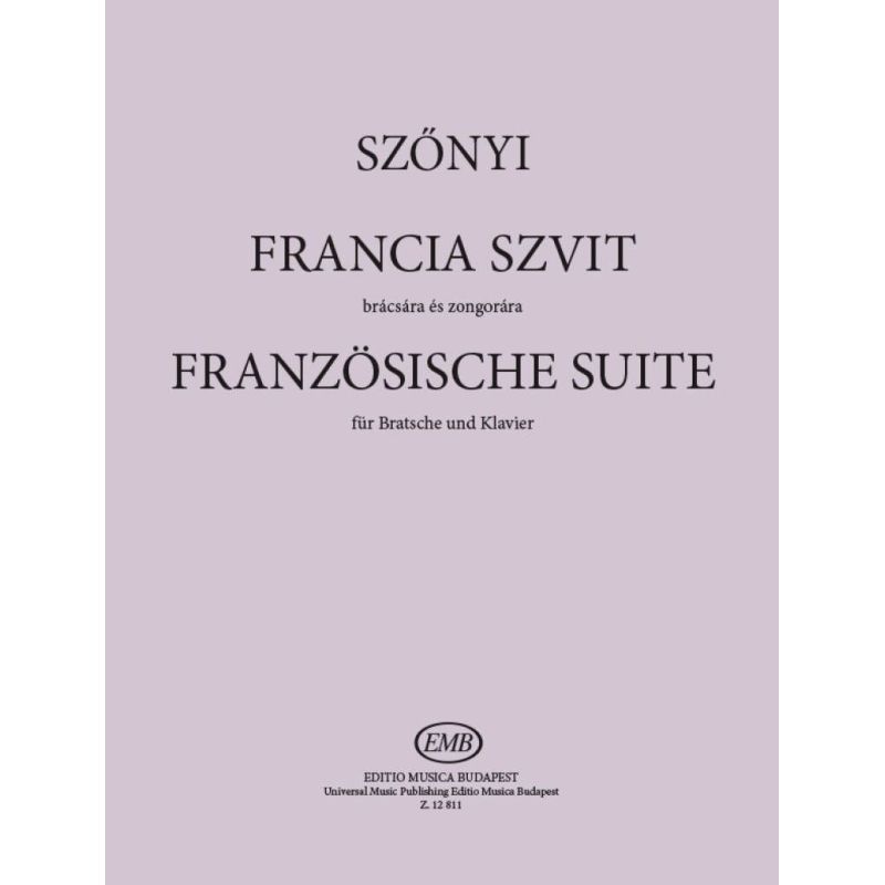 Szönyi, Erzsébet - French Suite