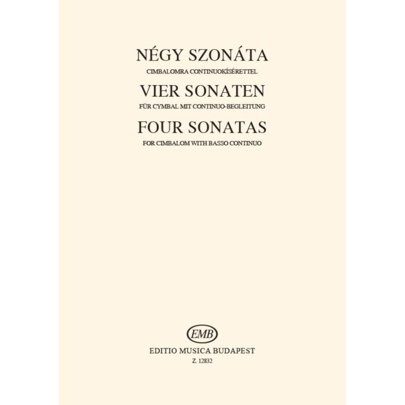 Farkas, Gyöngyi - FOUR SONATAS