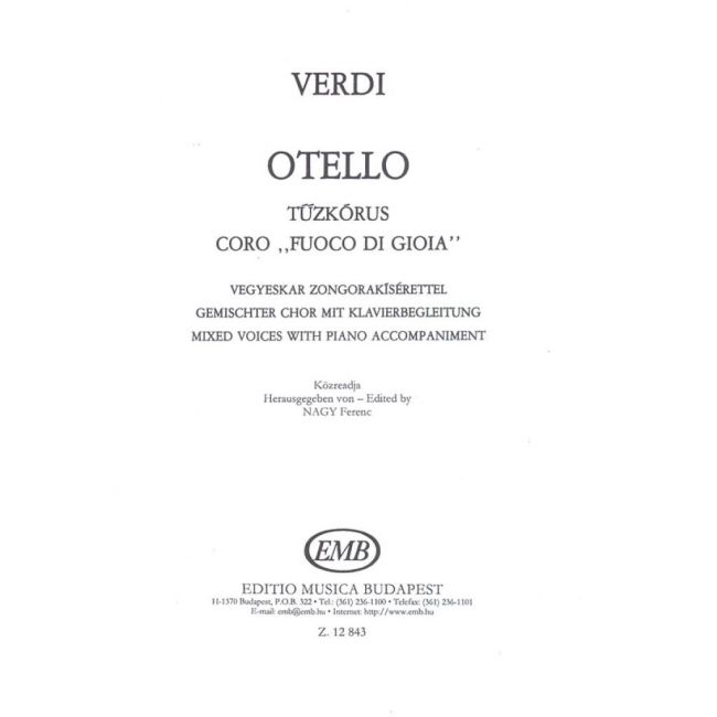Verdi, Giuseppe - Othello-Tuzkorus