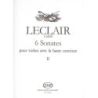 Leclair, Jean-Marie - 6 Sonatas Vol. 1