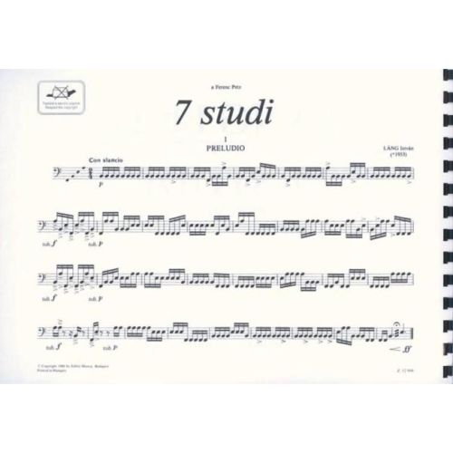 Láng, István - 7 studi